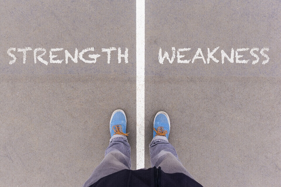 strength-or-weakness 決定成為強壯健康的自己